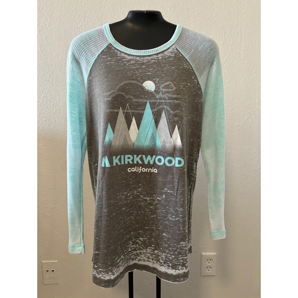 Ouray Kirkwood California Long Sleeve Tee Top Size Medium